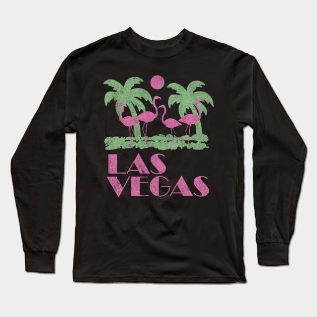 Vintage Las Vegas Long Sleeve T-Shirt by Flippin' Sweet Gear